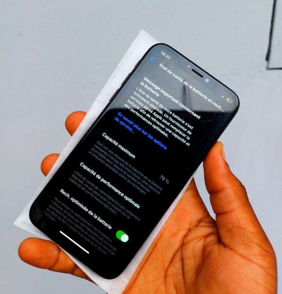 iPhone X 64Go Noir Reconditionné