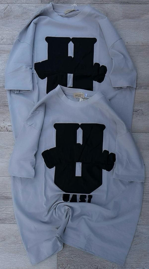 Robe oversize à imprimé stylé