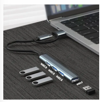 USB Hub/ Type C to USB Hub/ Type C multi-interface adapter/ 4 Ports USB Hub
