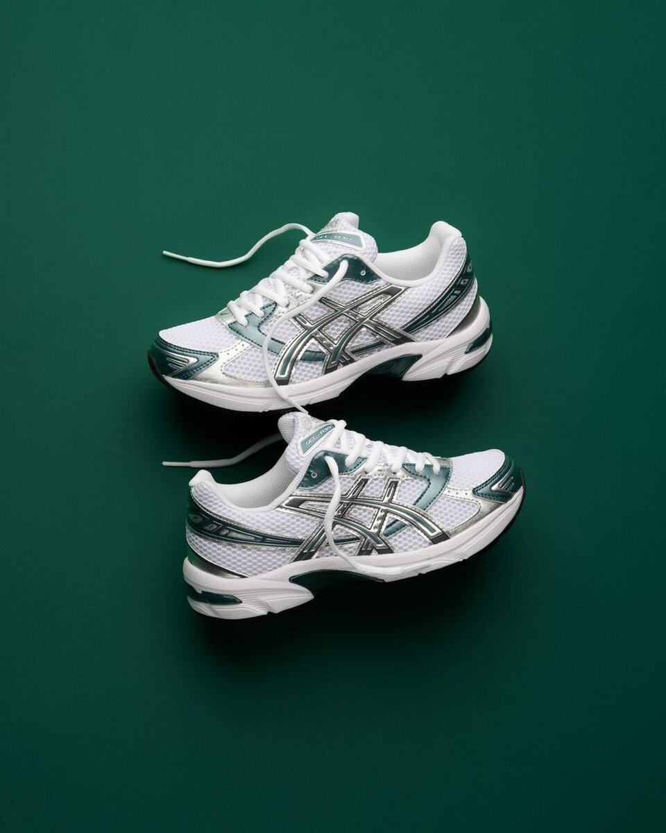 Baskets blanches Asics stylées