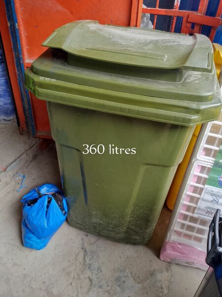 Poubelle 360L Verte