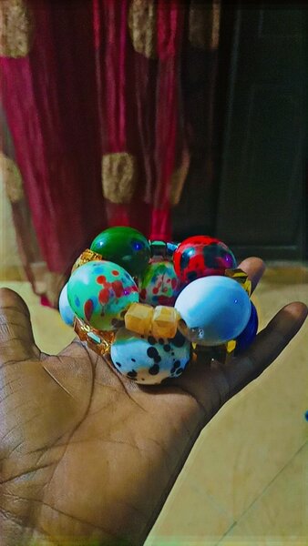 Waist beads and wrist beads