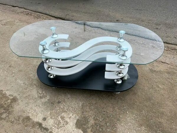 Table basse design verre