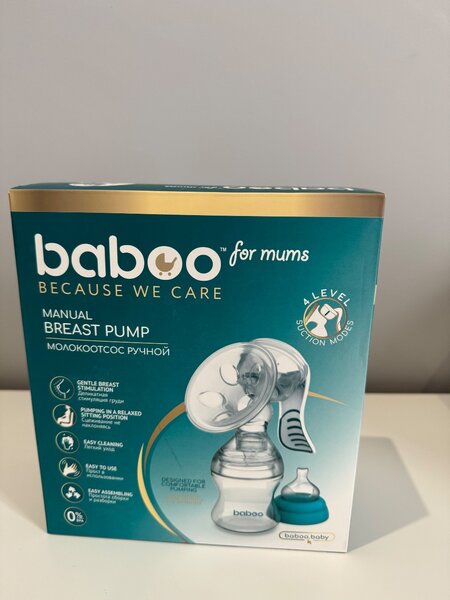 Молокоотсос ручной от baboo