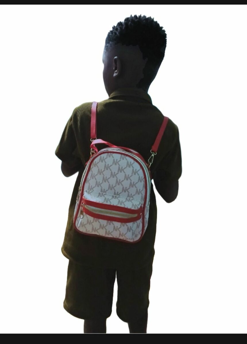 Mini sac à dos rouge