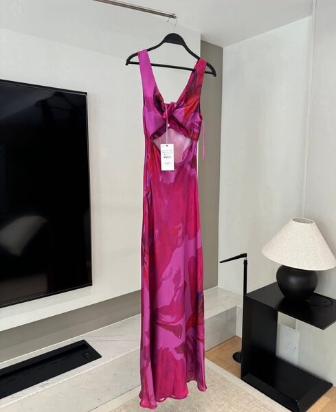 Robe longue fleurie élégante