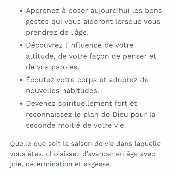 Mûrir sans vieillir - Livre