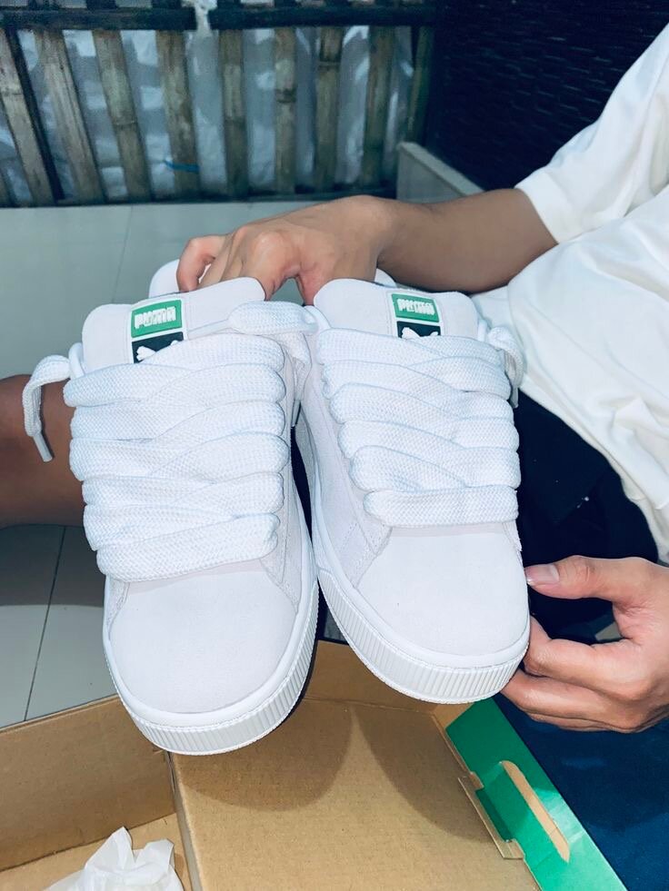 Baskets blanches tendance