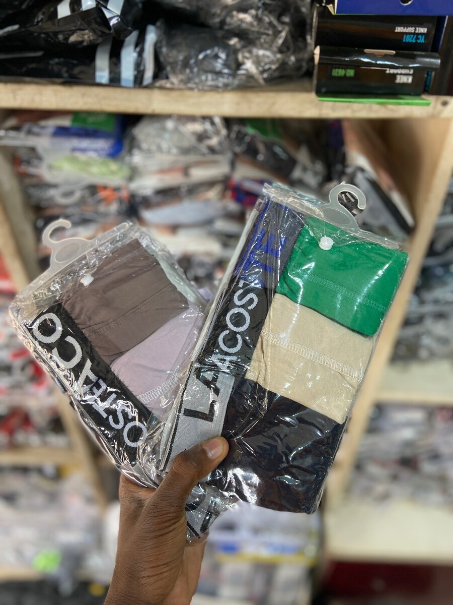 Boxers en coton colorés pour hommes