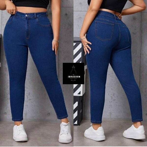 Jeans slim fit taille haute