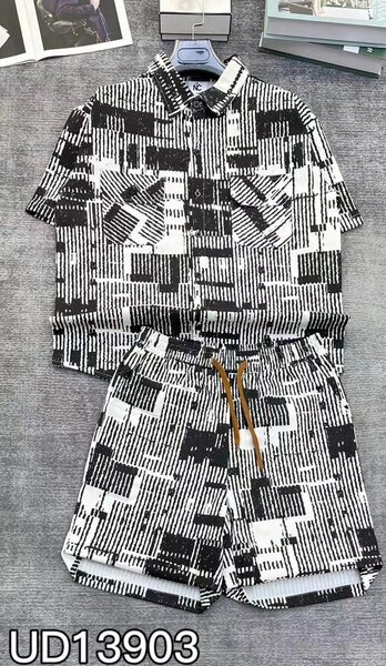 Ensemble chemise et short homme