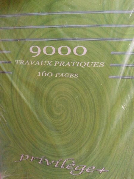 Cahier Privilège+ 160 Pages