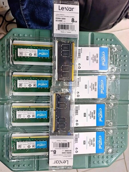 RAM DDR4 8GB Crucial