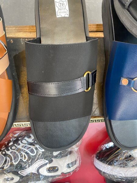 Sandales en cuir pour hommes
