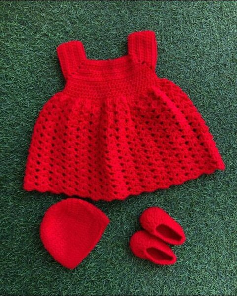 Crochet dress for kids