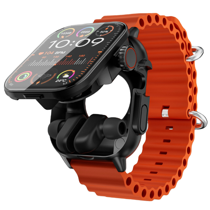 Montre GPS avec écouteurs intégrés