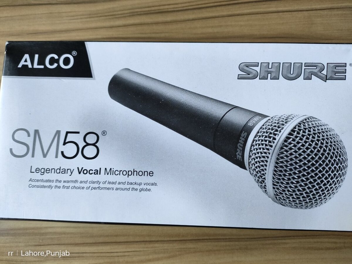 SM Legendry Vocal Micro Phone