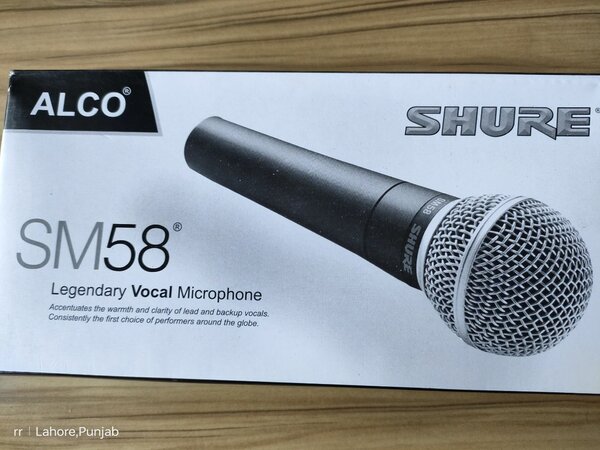 SM Legendry Vocal Micro Phone