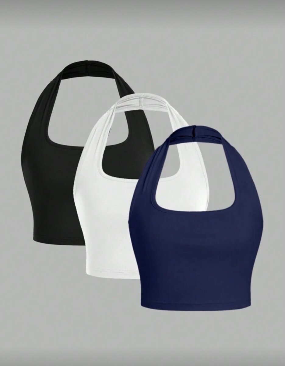 Top court dos nageur femme