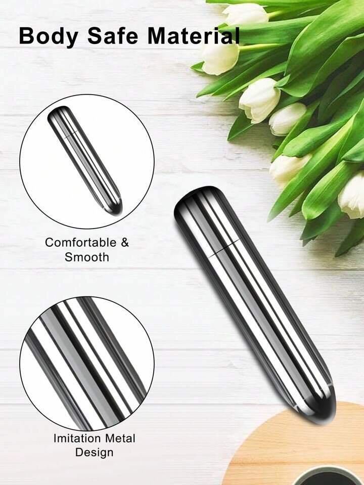 Rechargeable bullet vibrator