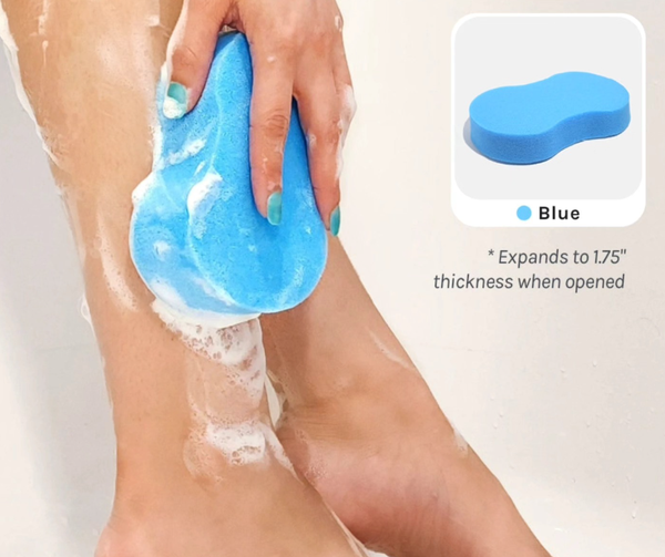 Éponge de douche et de bain