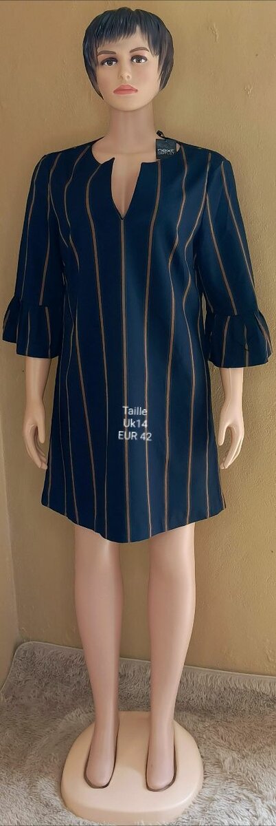 Robe à Rayures Élégante