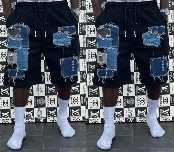 Shorts homme en denim tendance