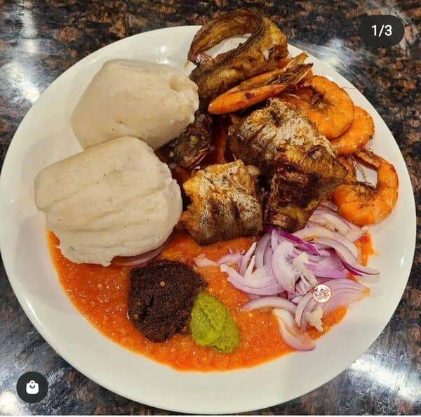 Plats de abolo, akassa, dokoun