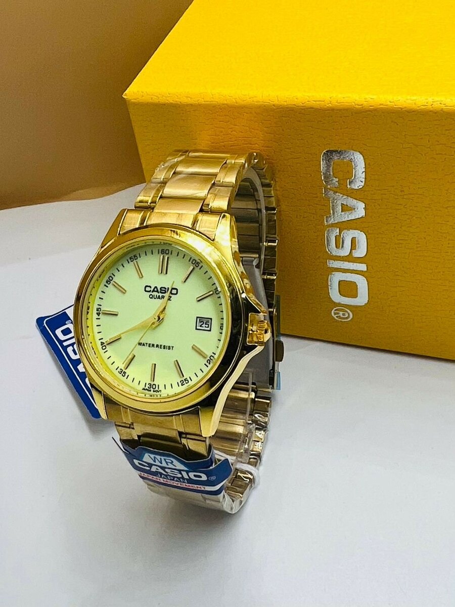 Montre Homme Casio Dorée
