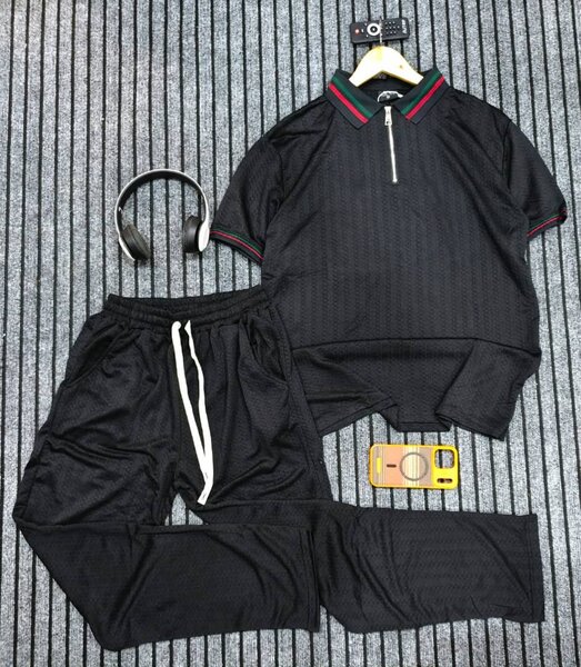 Ensemble jogging noir tendance