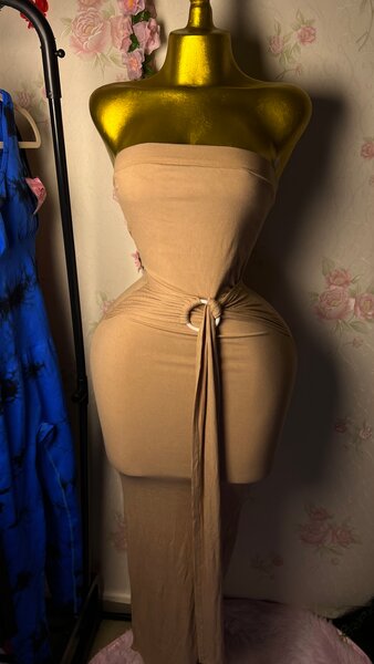 Robe bustier moulante élégante