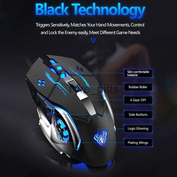 Souris Gamer Rixus LED