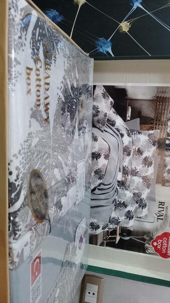 Draps de 6 pieces 100% coton en provenance d'Égypte