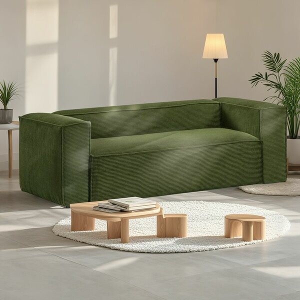 Canapé Vert Moderne Confortable