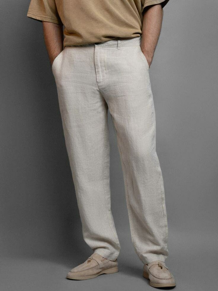 Pantalons Élégants Homme