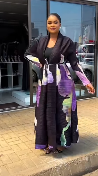 Women's Long Dress with  Print