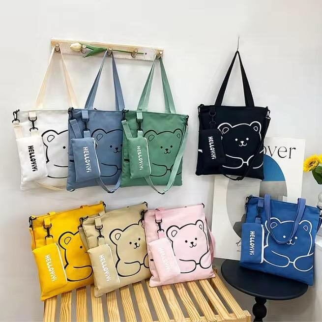 Sac cabas en toile amusant