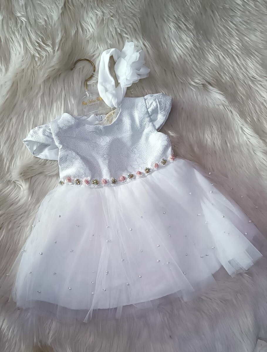 Girls Christening naming dress
