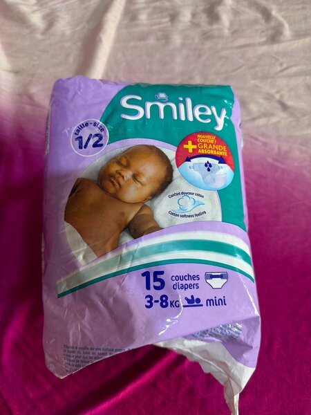 Couches Bébé Smiley Mini