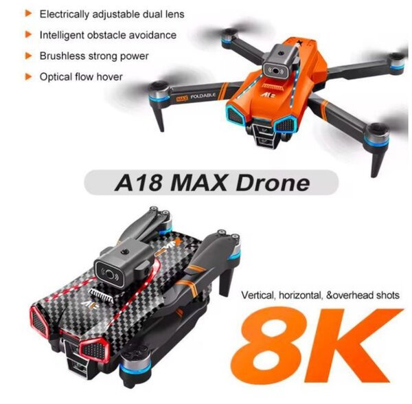 Drone A18 MAX 8K