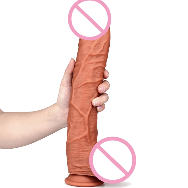 Gode réaliste XXL ventouse