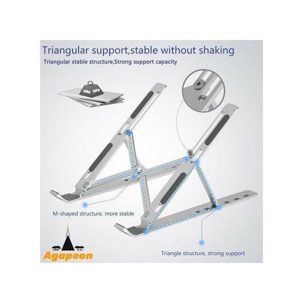 Support portable en aluminium réglable