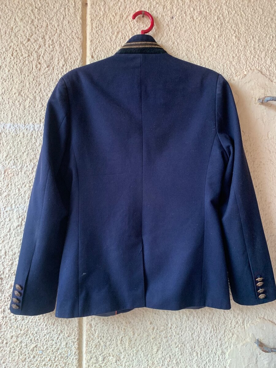 Blazer Bleu Élégant Homme