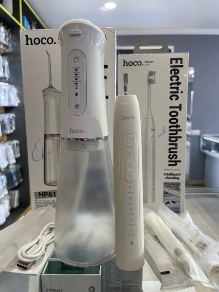 Электрическая зубная щетка 4насадки FELFRI звуковая взрослая