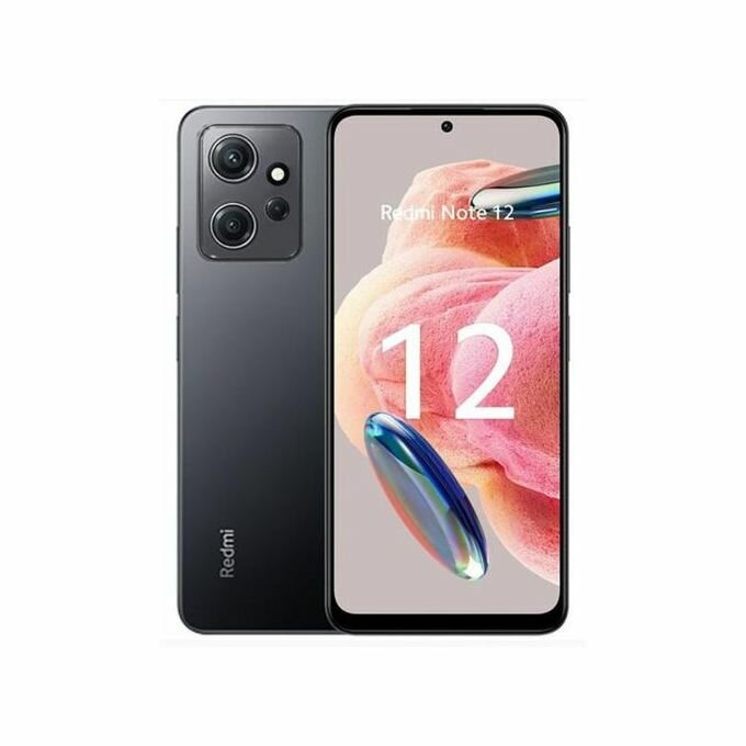 XIAOMI REDMI NOTE 12 - 6,67" - 128Go ROM - 6Go RAM- 4G - 13MP/50+8+2MP - 5000 MAh - Gris