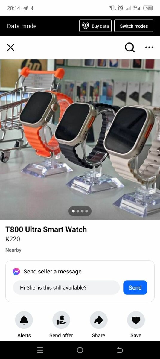 REDUCED TO CLEAR!! T800 Smart Watch  Features: Calls, BT Mus