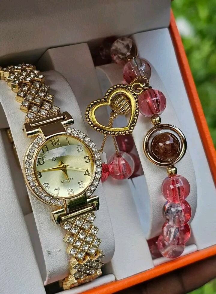 Montre avec bracelet pour femme