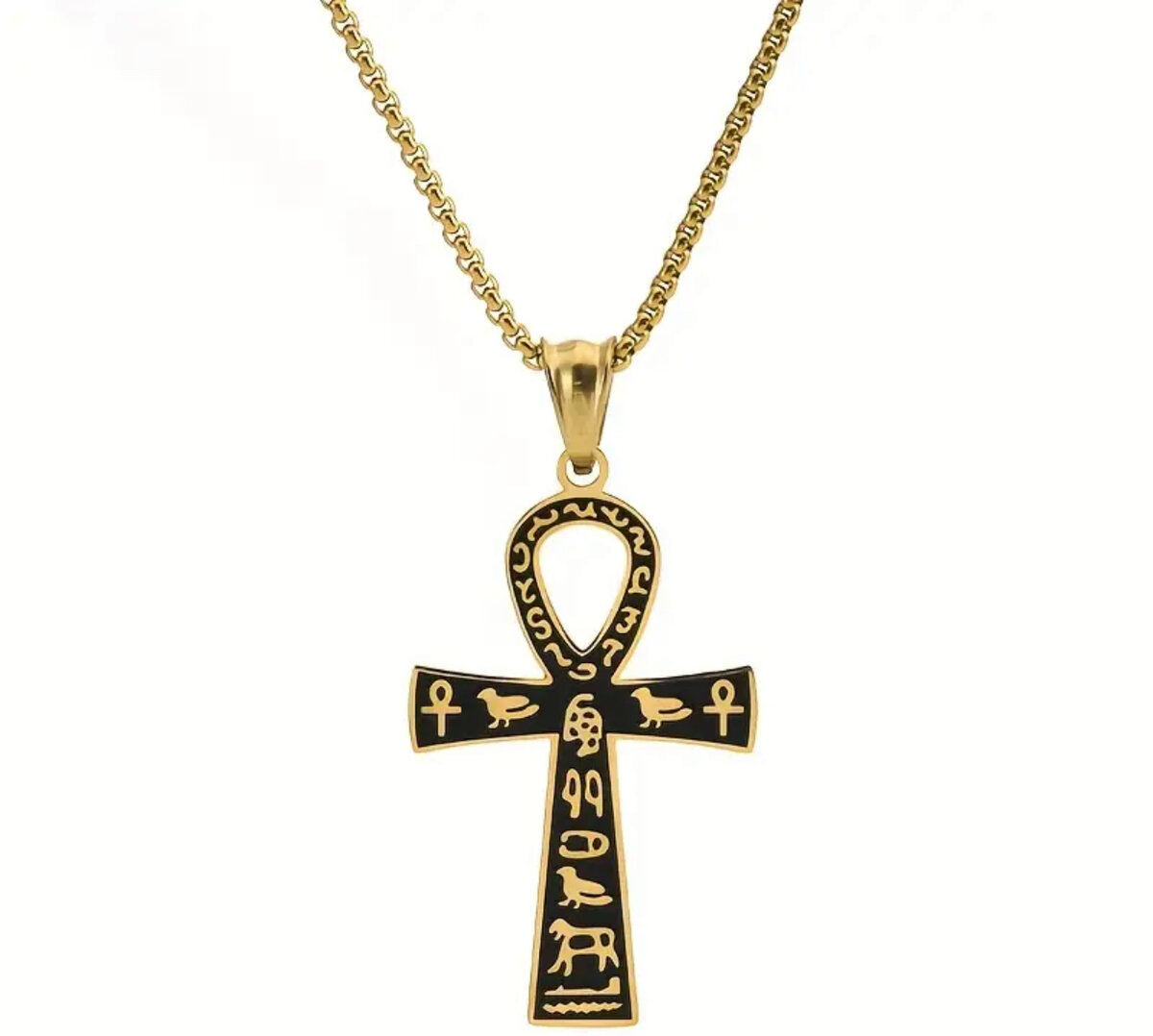 Collier Pendentif Croix Ankh