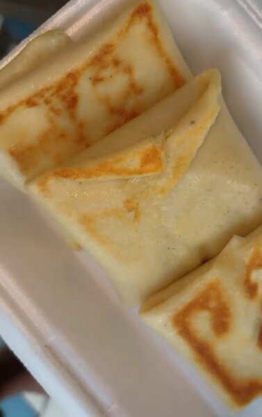 Crêpes fourrées délicieuses