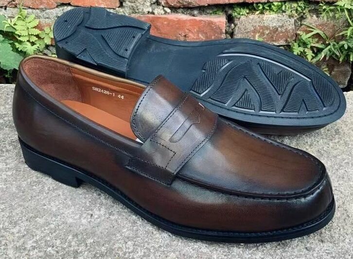 Mocassins pour homme en cuir élégant
